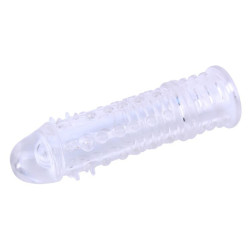Superme Gaine de pénis Swirls 16 x 4cm Transparente
